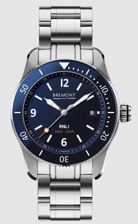 Replica Bremont Watch S300 RNLI Blue Dial Steel Strap